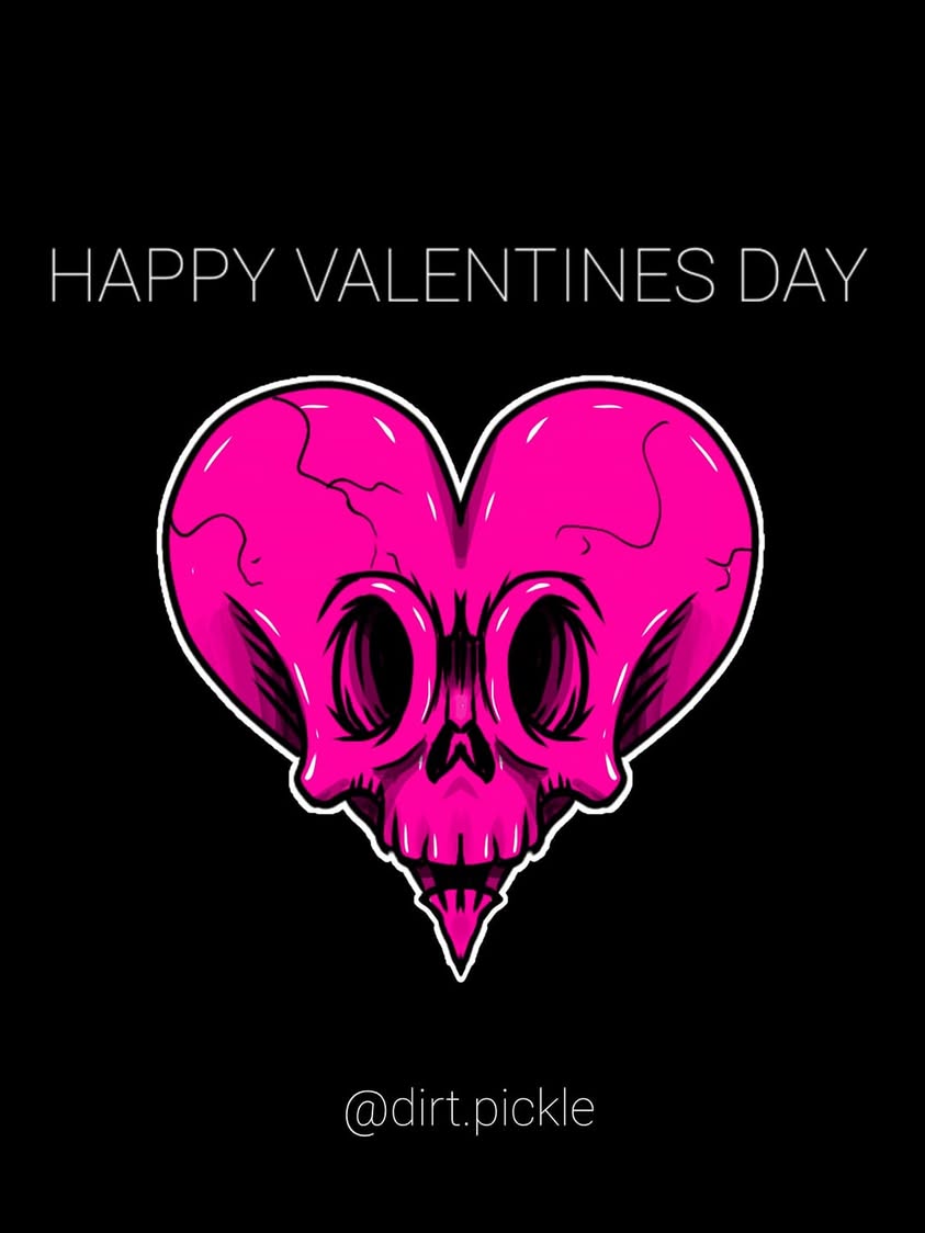 Valentines Skull